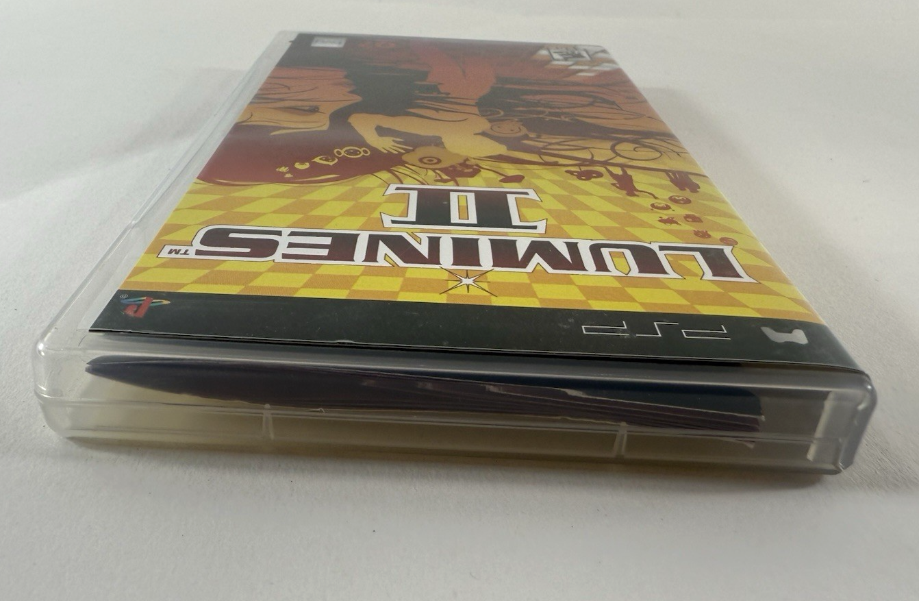 Lumines II (Sony PSP, 2006) Game, Case, Manual, Registration Card - Tested