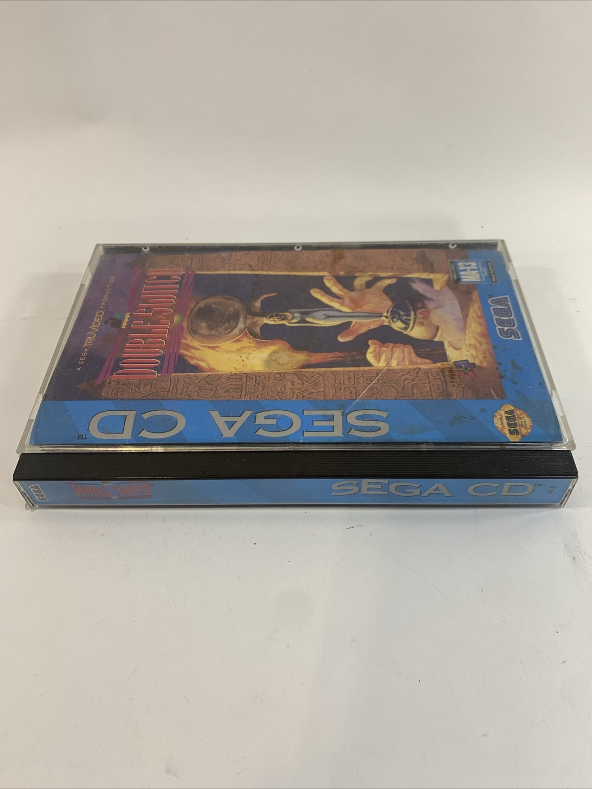 Double Switch (Sega CD 1993) Game Case Manual Registration Card CIB  Corey Haim