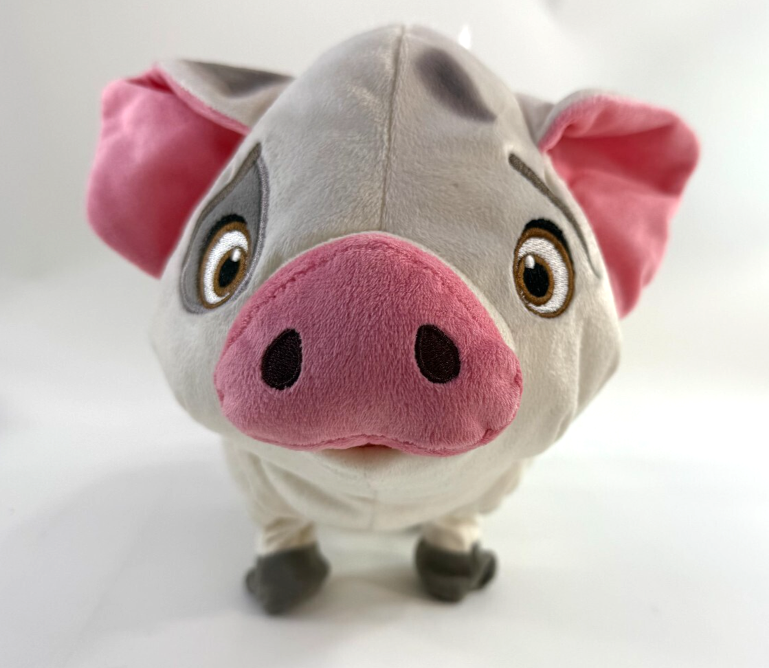 Disney Princess Moana 12" Walk & Snort Pua Interactive Pig Plush