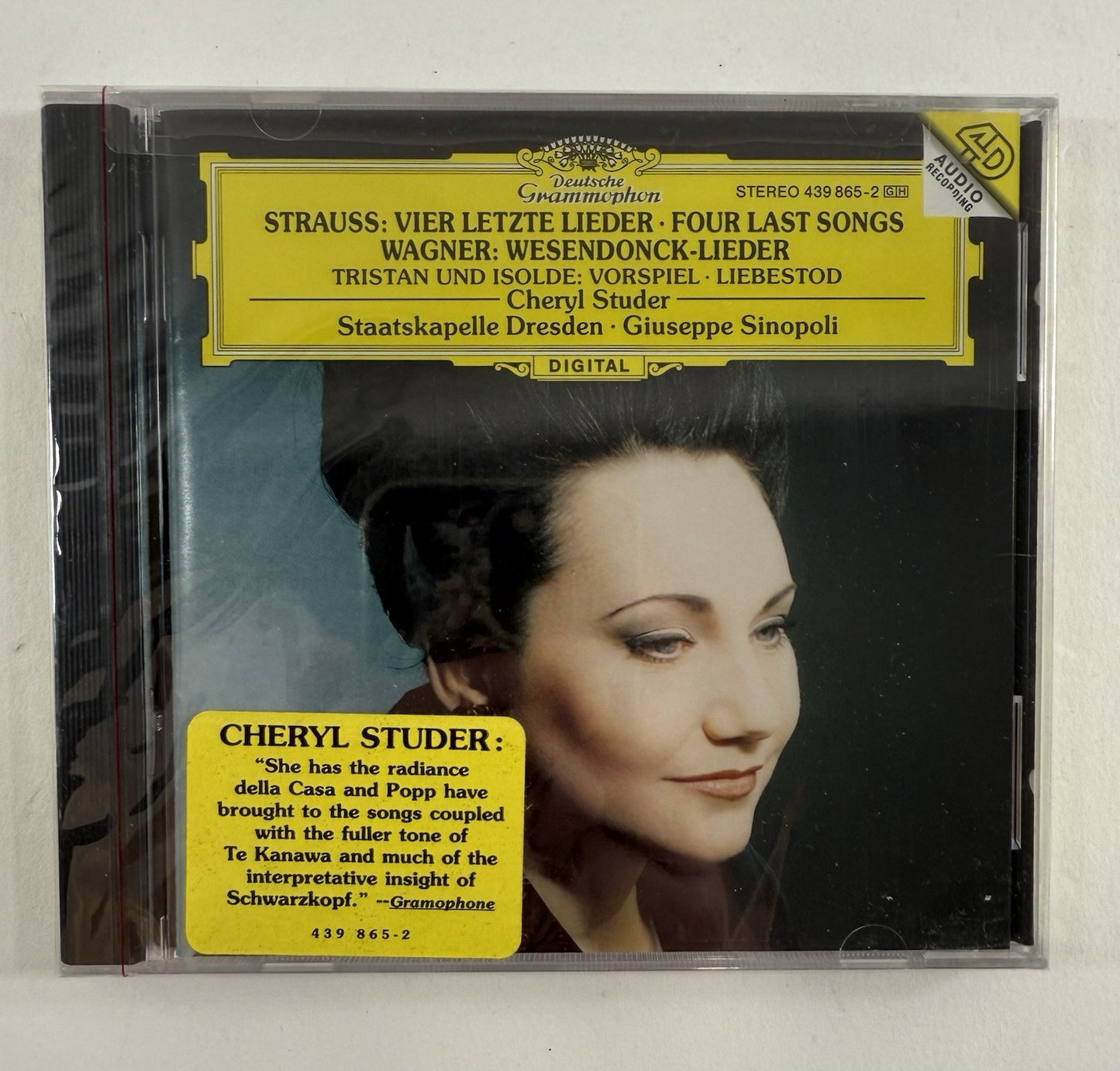 Strauss/Wagner/Tristan & Isolde (Deutche Grammophon CD, 1994) by C. Studer - New