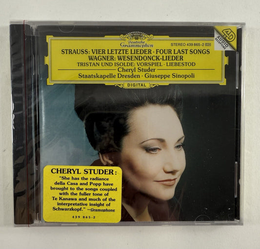 Strauss/Wagner/Tristan & Isolde (Deutche Grammophon CD, 1994) by C. Studer - New