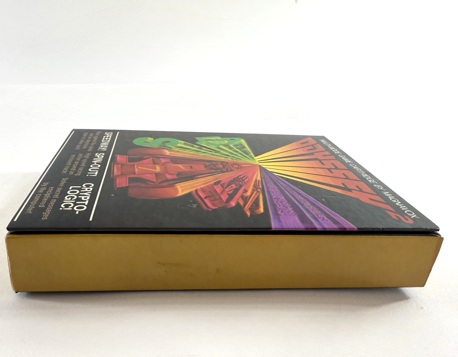 Speedway! Spin-out! Crypto-logic! (Magnavox Odyssey 2, 1978) Game Box Manual