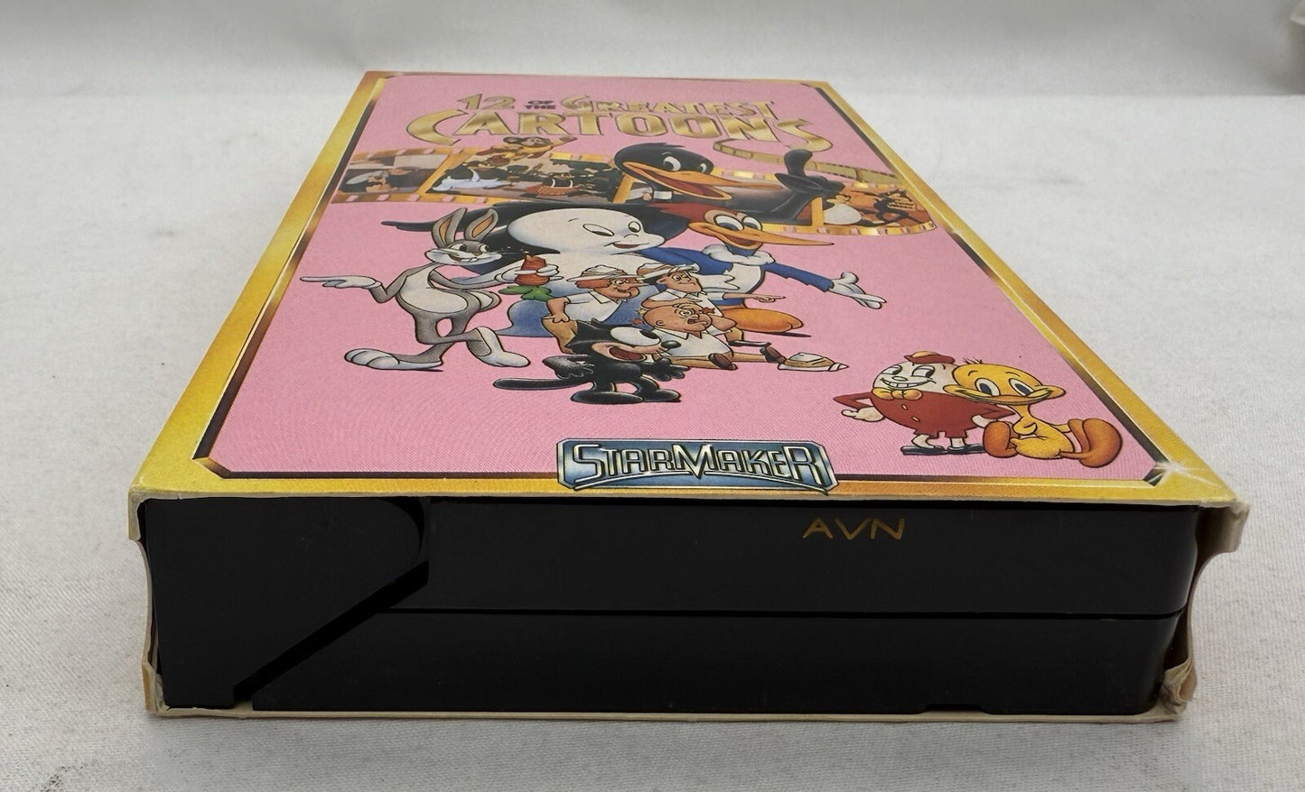 12 of the Greatest Cartoons (VHS, 1990) Tested and Working