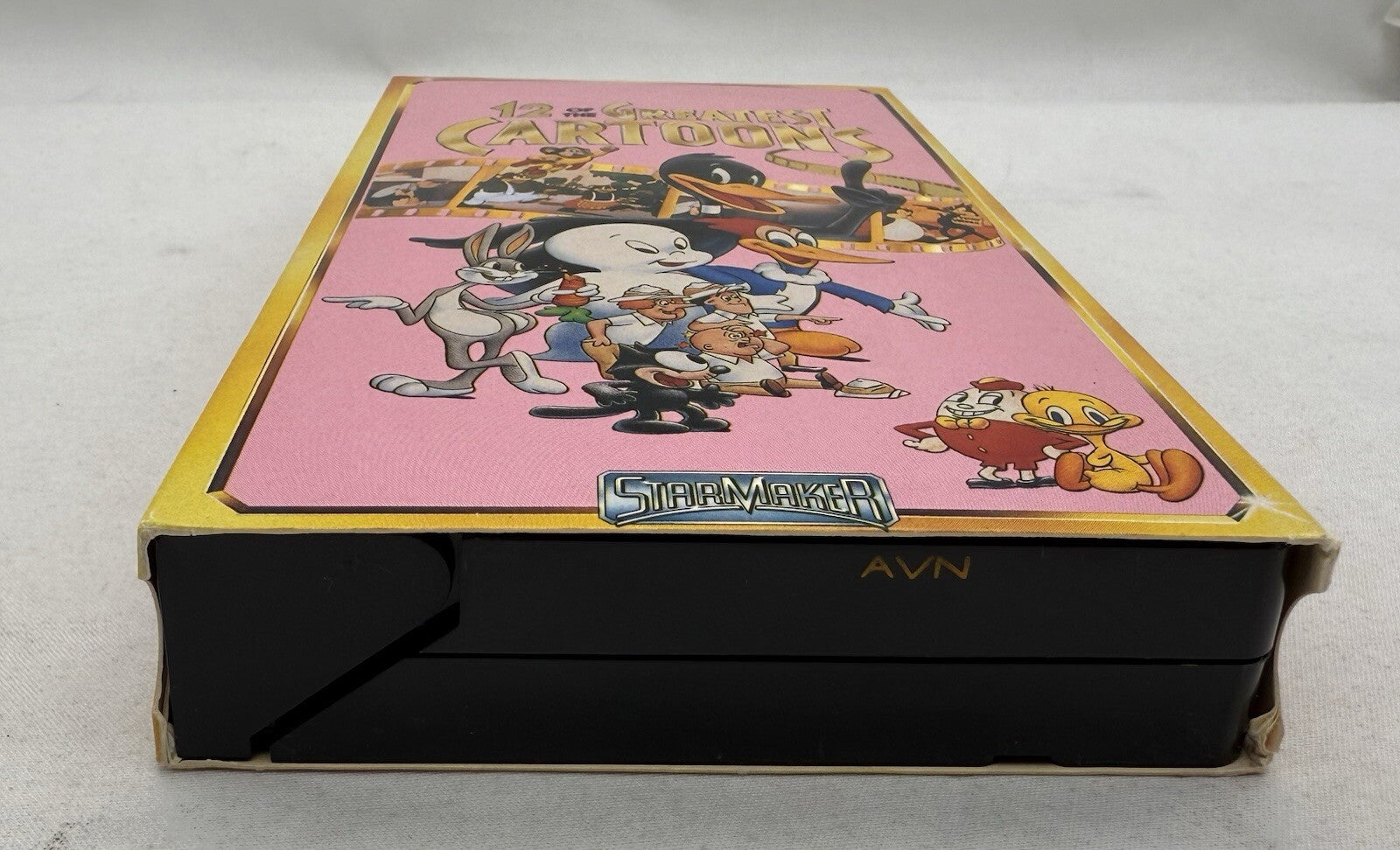 12 of the Greatest Cartoons (VHS, 1990) Tested and Working