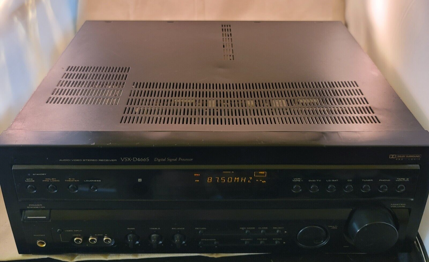 Vintage Pioneer Model VSX-D466S Audio/Video Stereo Receiver No Remote