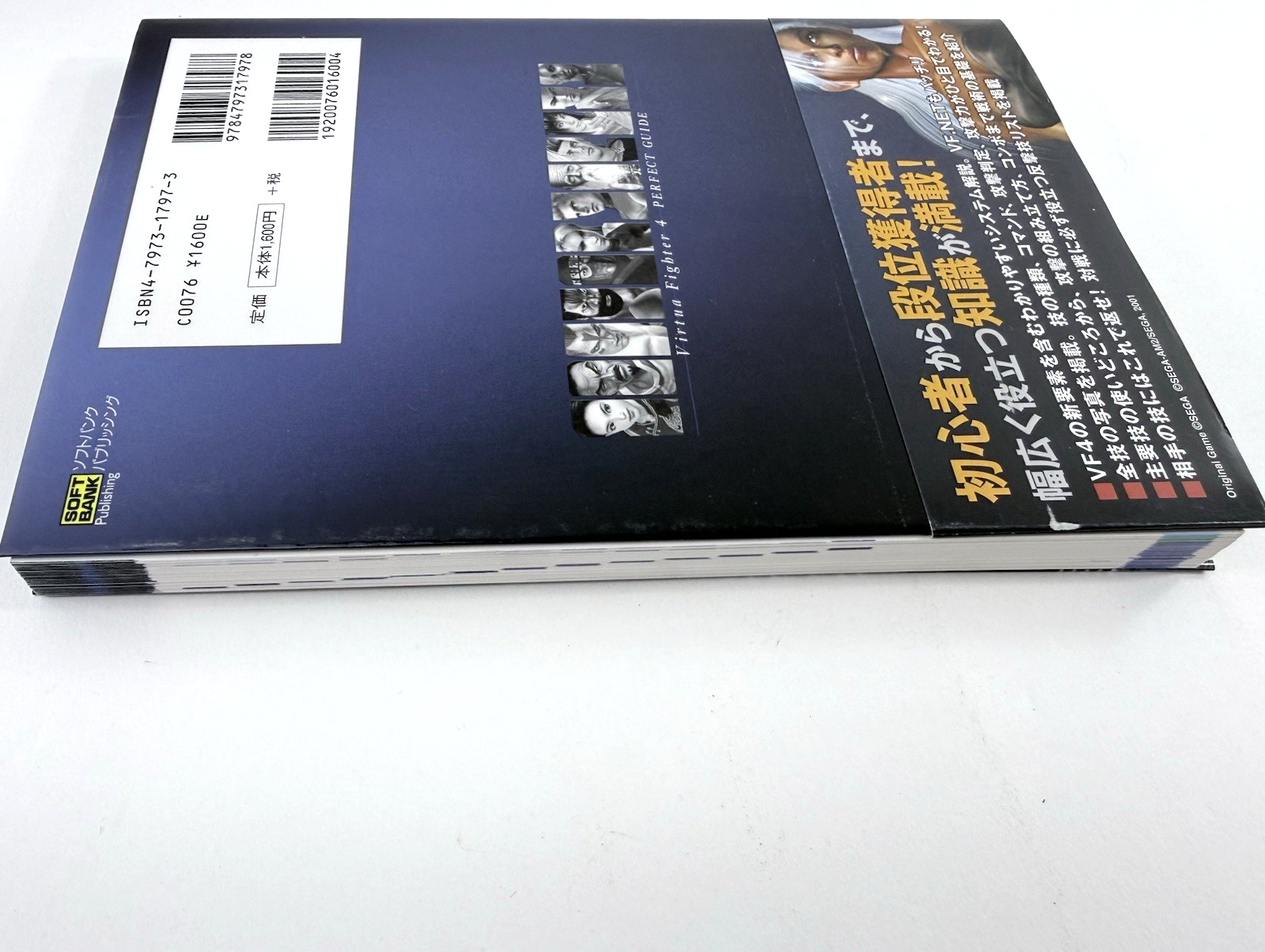 Virtua Fighter 4 Perfect Guide Ver. B (SoftBank Publishing, 2001) Japanese Ver.