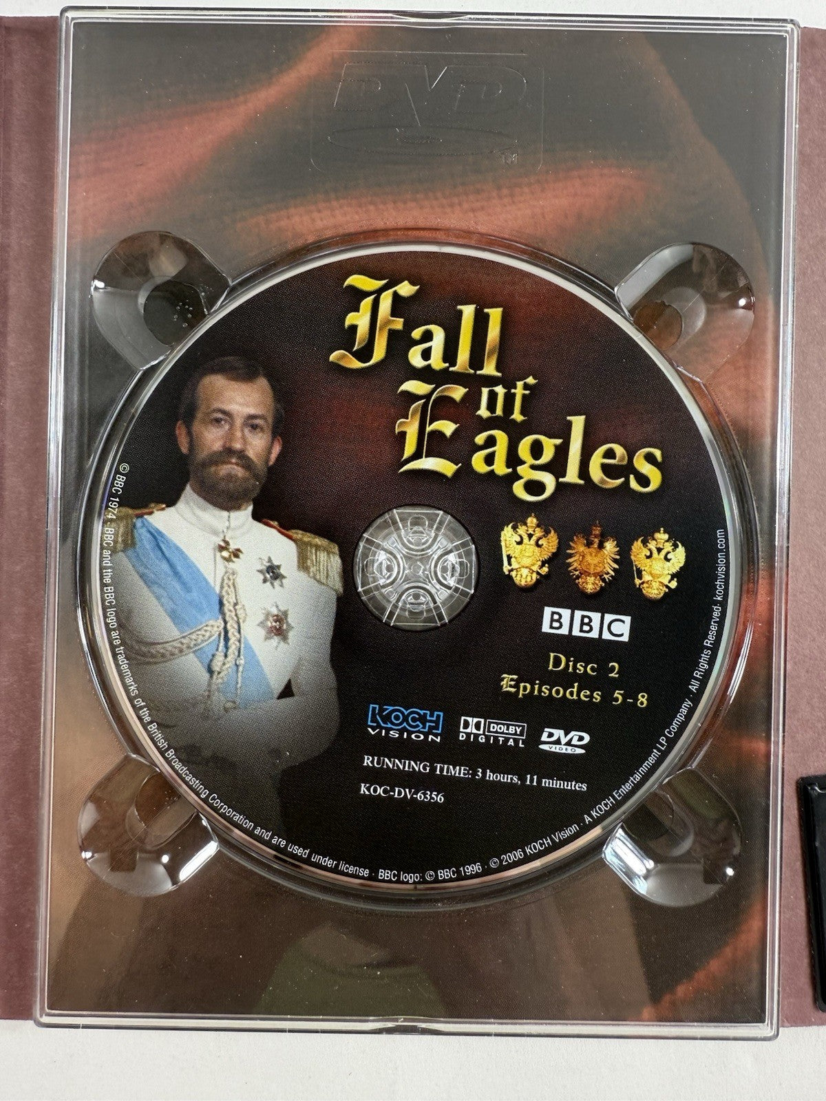 Fall of Eagles (DVD, 2006) Complete 1974 BBC Series 4-Disc Box Set - Tested