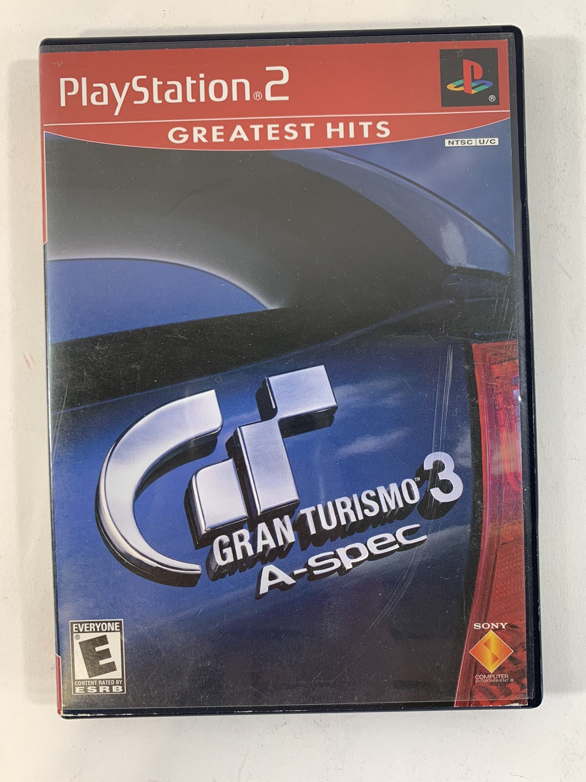 Gran Turismo 3 A-spec (PlayStation 2, 2006) Greatest Hits Game And Case - Tested