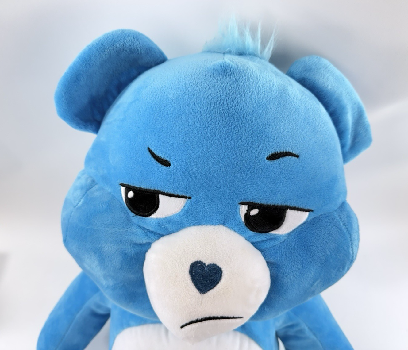 Basic Fun! 2021 Care Bears 24" Grumpy Bear Jumbo Size Plush