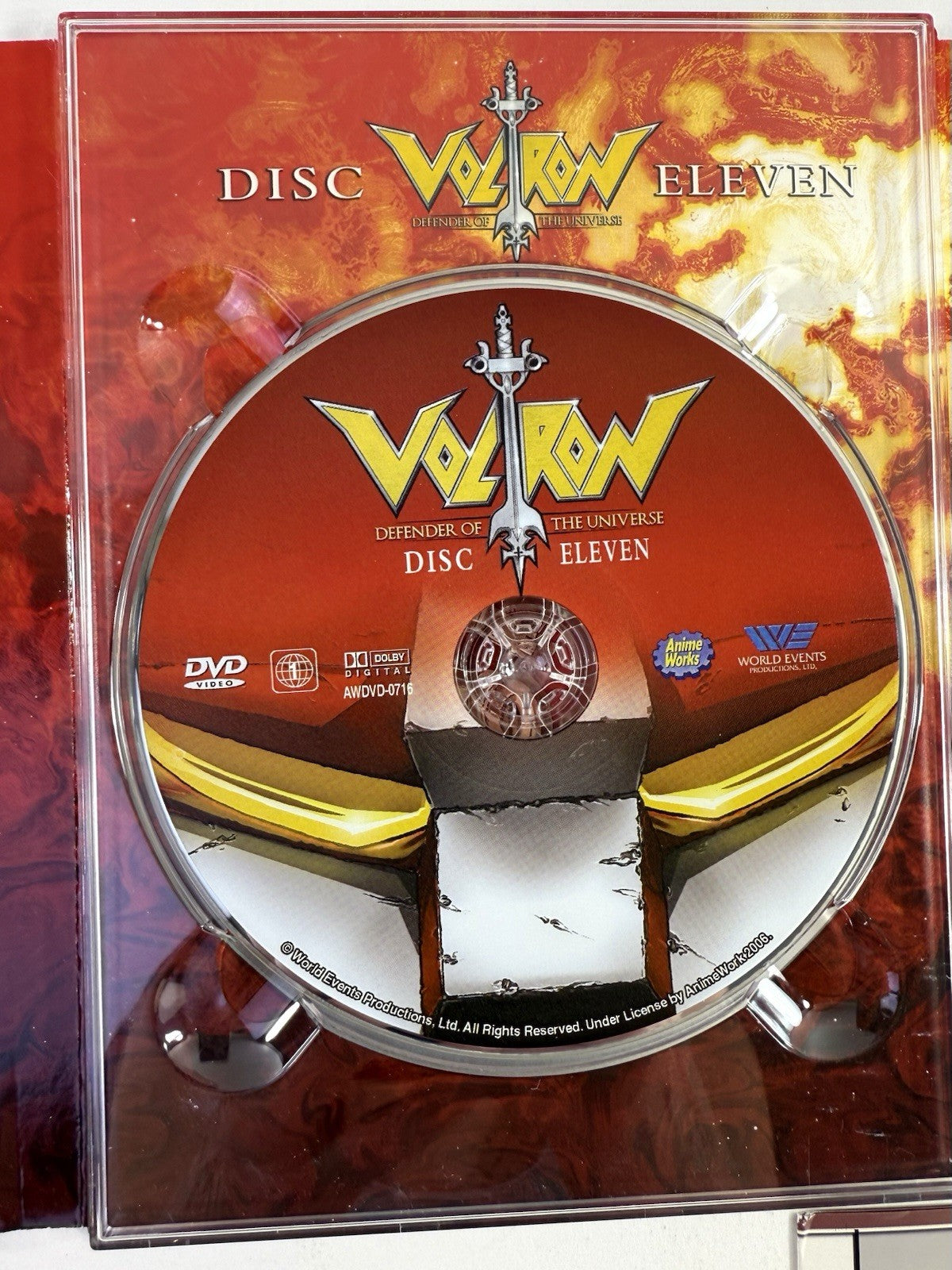 Voltron Defender of the Universe: Collection Four - Red Lion (DVD, 2007)