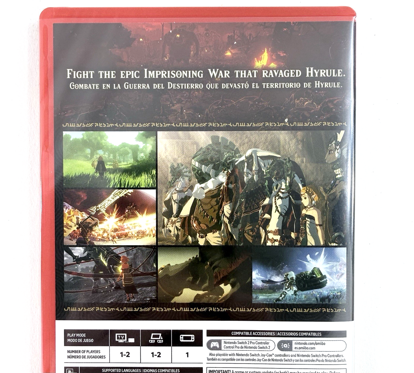 Hyrule Warriors: Age of Imprisonment (Nintendo Switch 2, 2025) - New, Sealed