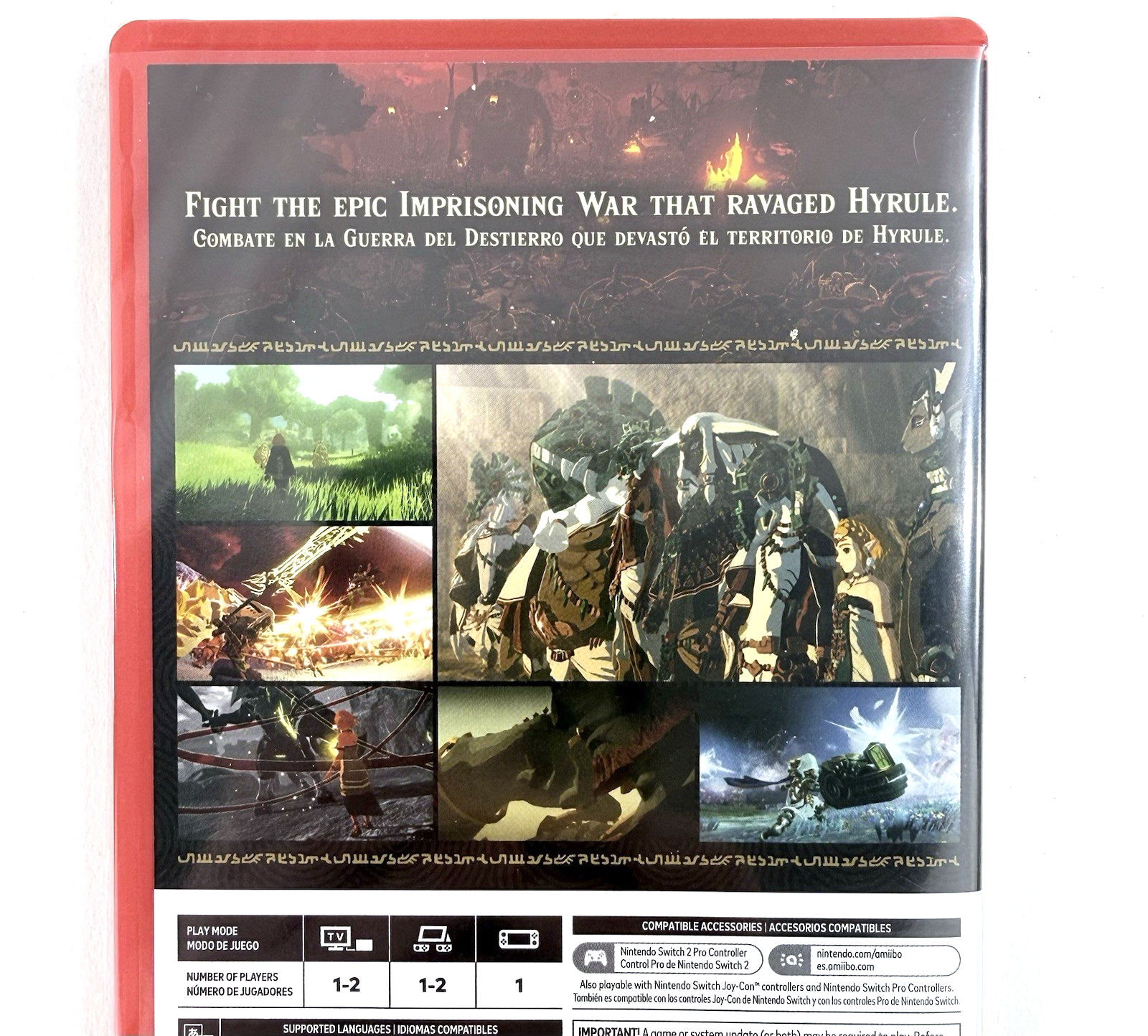 Hyrule Warriors: Age of Imprisonment (Nintendo Switch 2, 2025) - New, Sealed