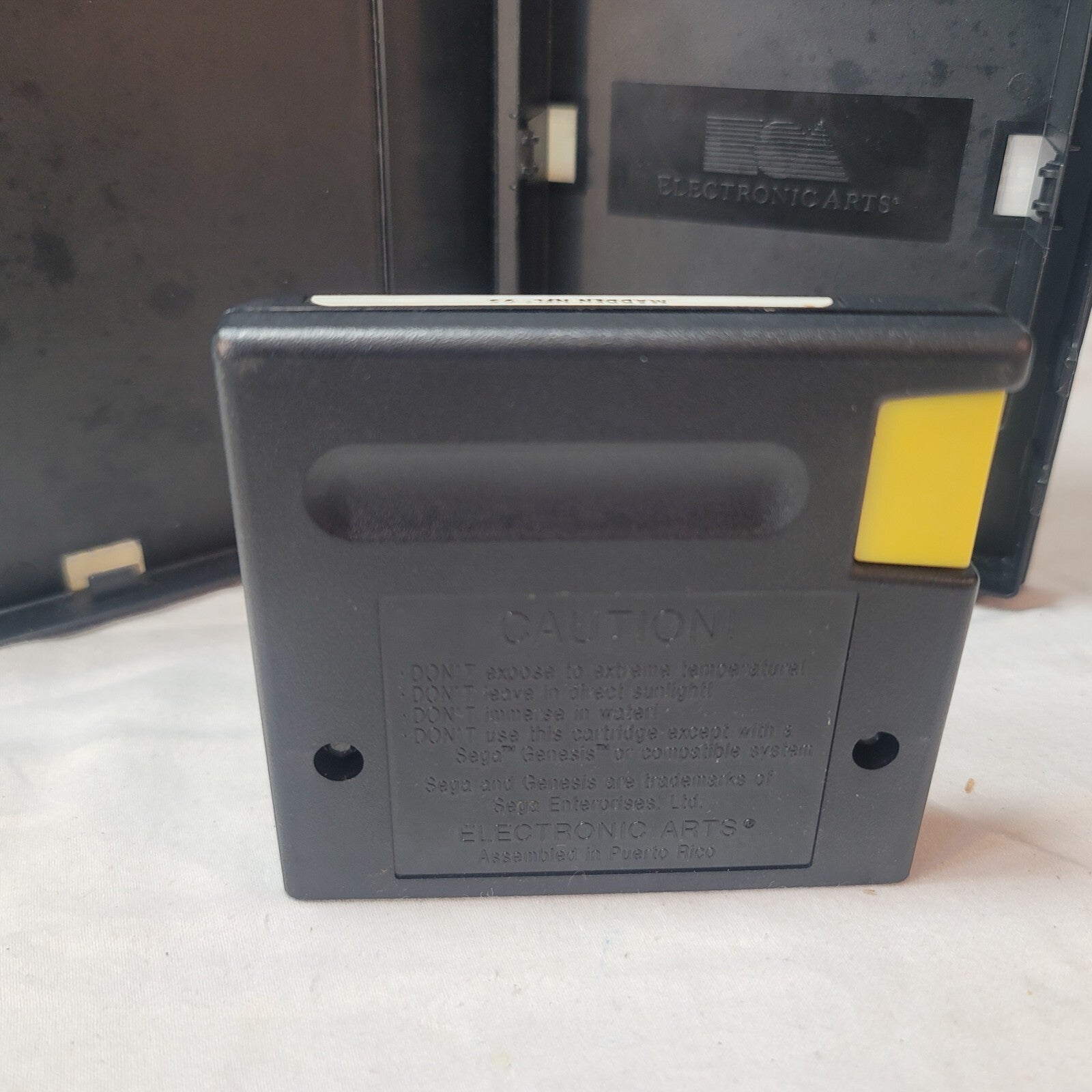 Madden NFL 95 (Sega Genesis, 1994) Game and Case