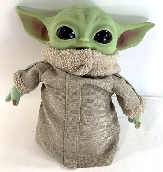 Mattel 2021 Star Wars The Mandalorian 11" The Child Grogu Plush - Lifelike Eyes