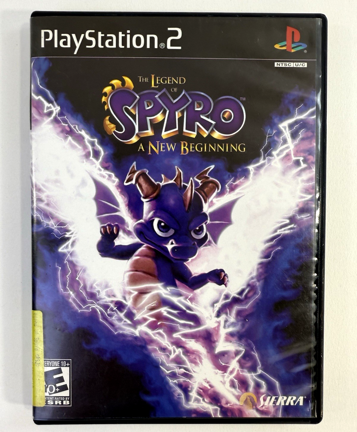 The Legend of Spyro: A New Beginning (PlayStation 2, 2006) Game Case Manual