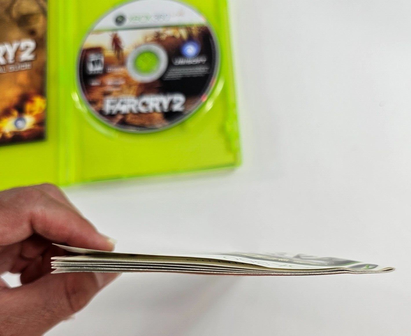 Far Cry 2 (Microsoft Xbox 360, 2008) Game Case Manual Survival Guide - Tested