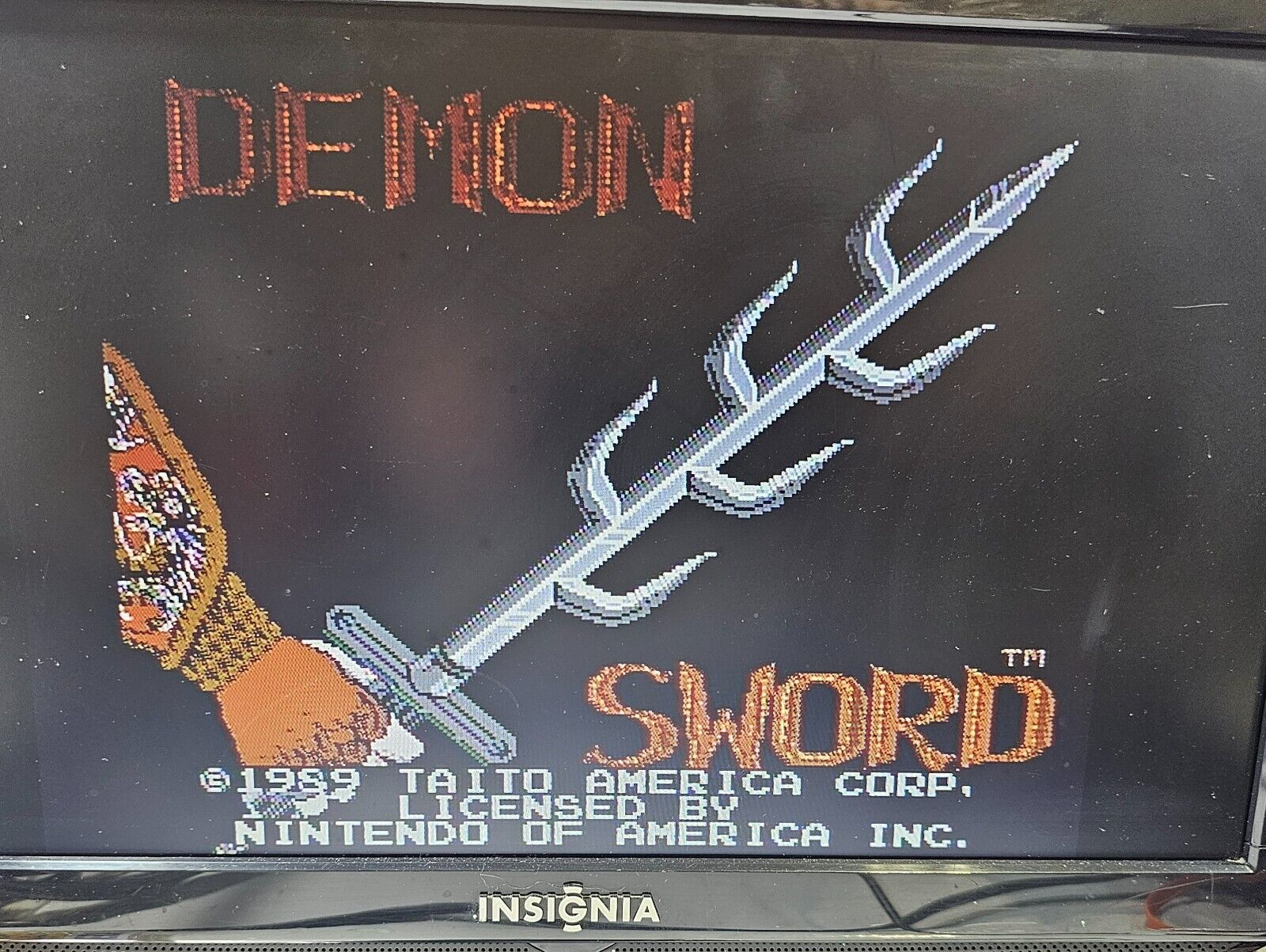 Demon Sword (Nintendo Entertainment System, 1988) Game Cartridge - Tested