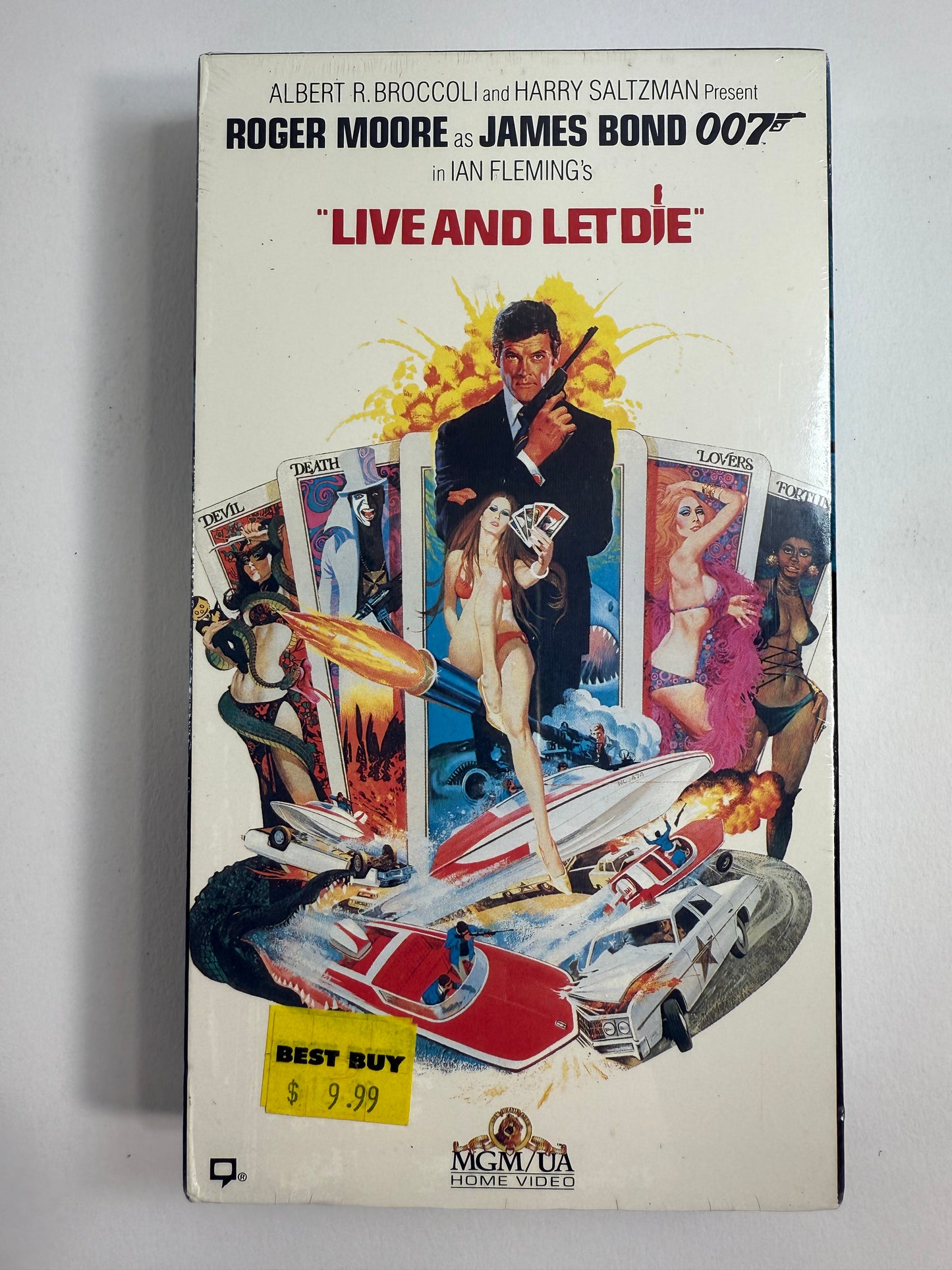 Octopussy (VHS Bundle) A View To A Kill, Live And Let Die - Roger Moore 007 Films