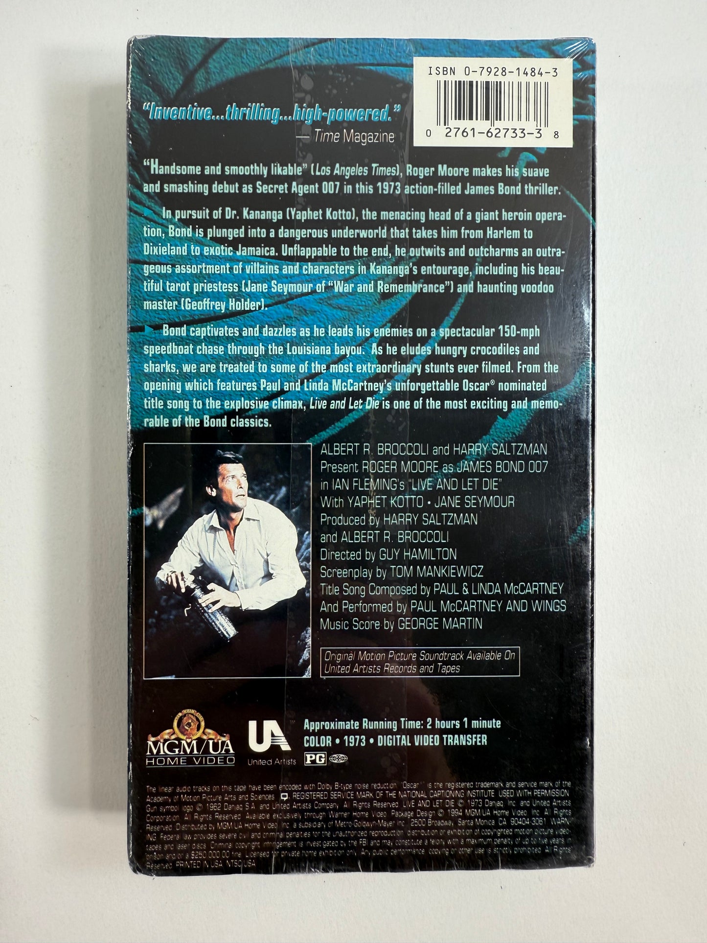 Octopussy (VHS Bundle) A View To A Kill, Live And Let Die - Roger Moore 007 Films
