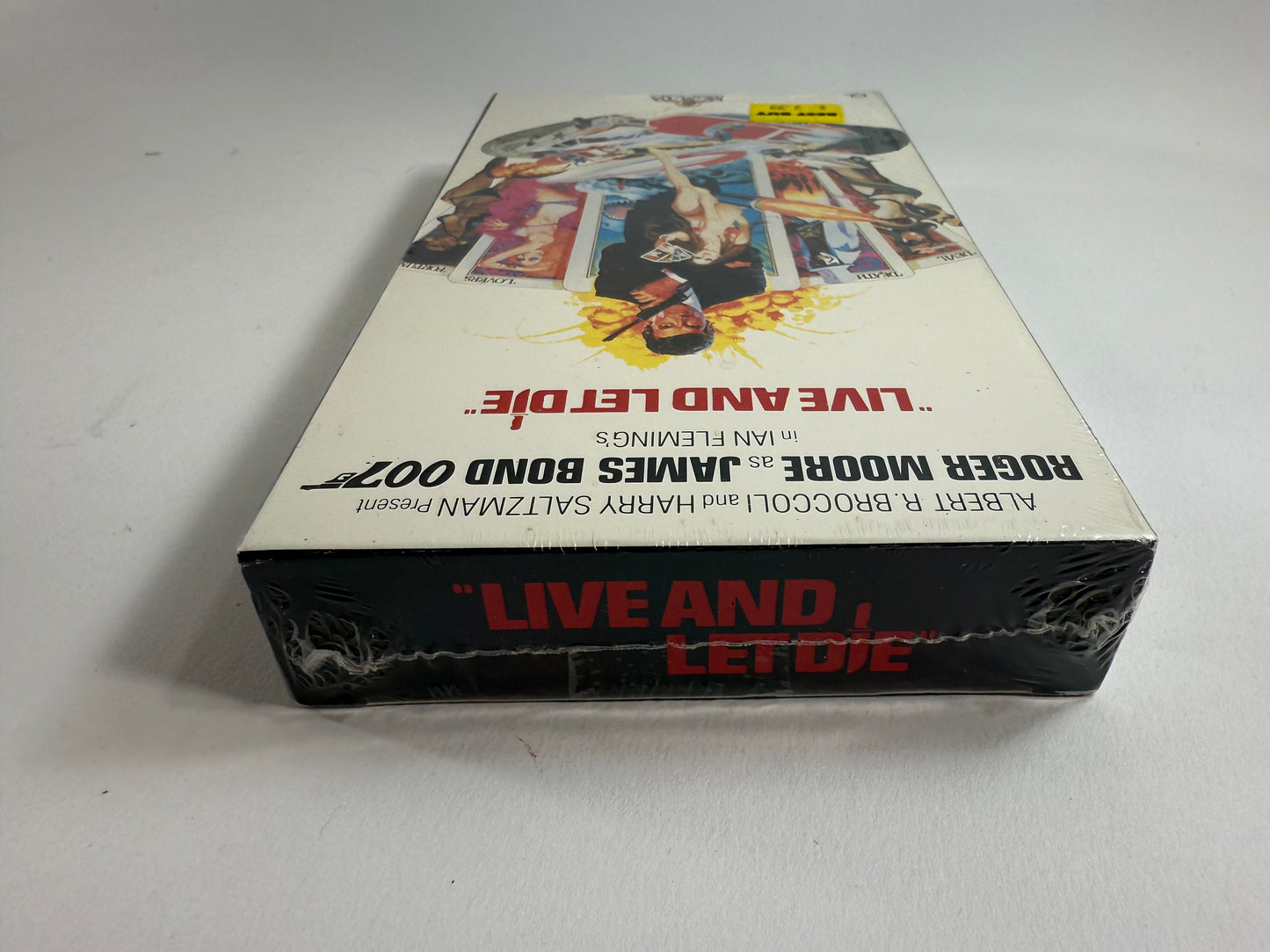 Octopussy (VHS Bundle) A View To A Kill, Live And Let Die - Roger Moore 007 Films