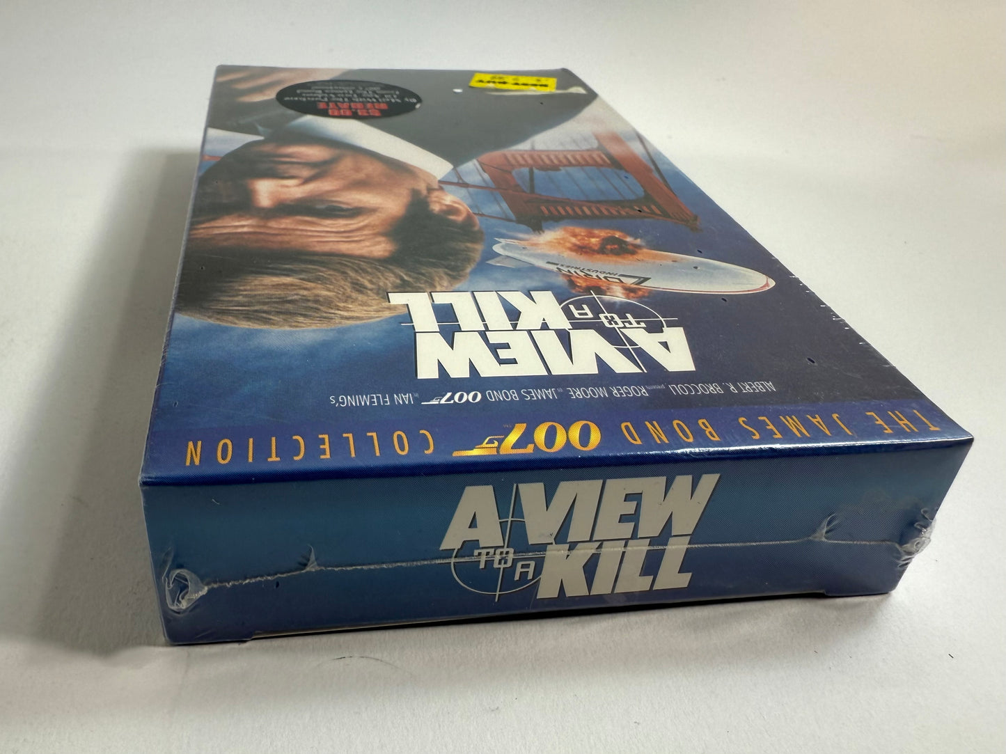 Octopussy (VHS Bundle) A View To A Kill, Live And Let Die - Roger Moore 007 Films