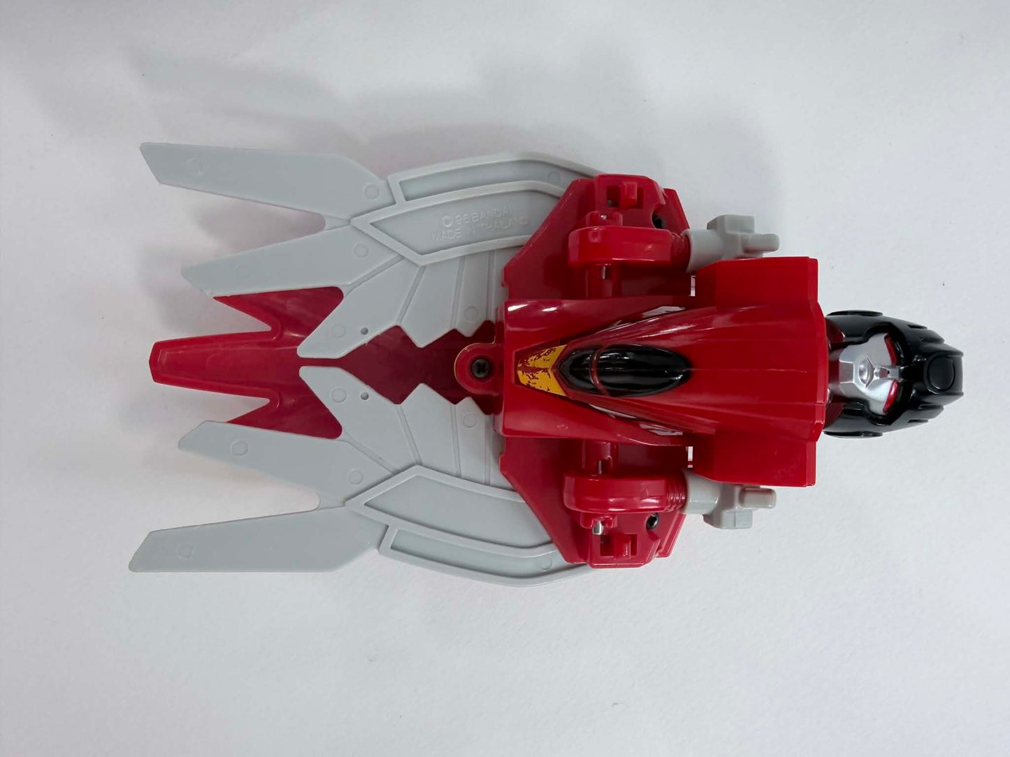 Bandai 1996 Power Rangers Deluxe Zeo Megazord & Red Battlezord Puncher - Tested