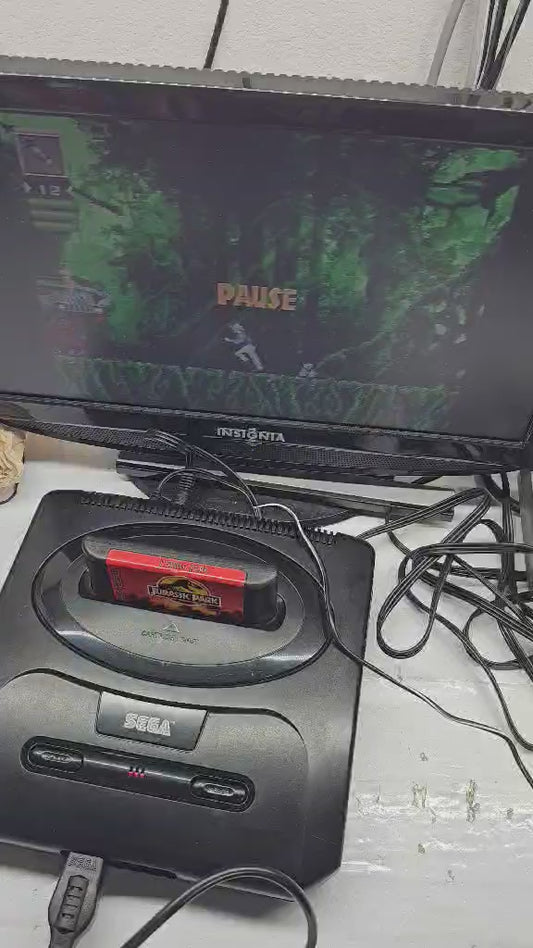 Sega Genesis MK-1631 Model 2 Console, Controller, + Cables - Tested and Working