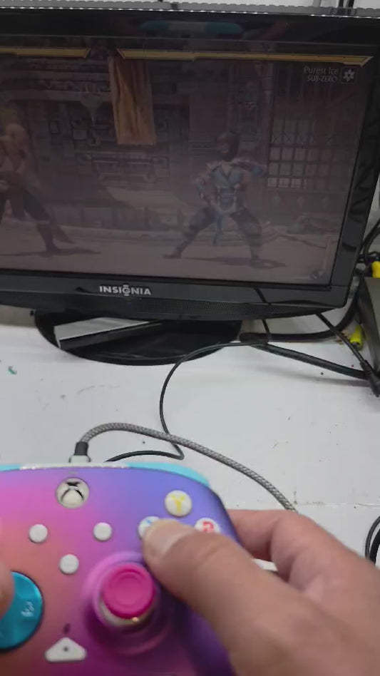 PDP Rematch Advanced Wired Controller for Xbox & PC Australian Opal - Tested