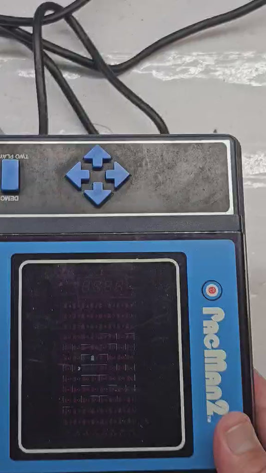 Entex Electronics 1981 Pac-Man 2 Handheld Game - Tested and Working