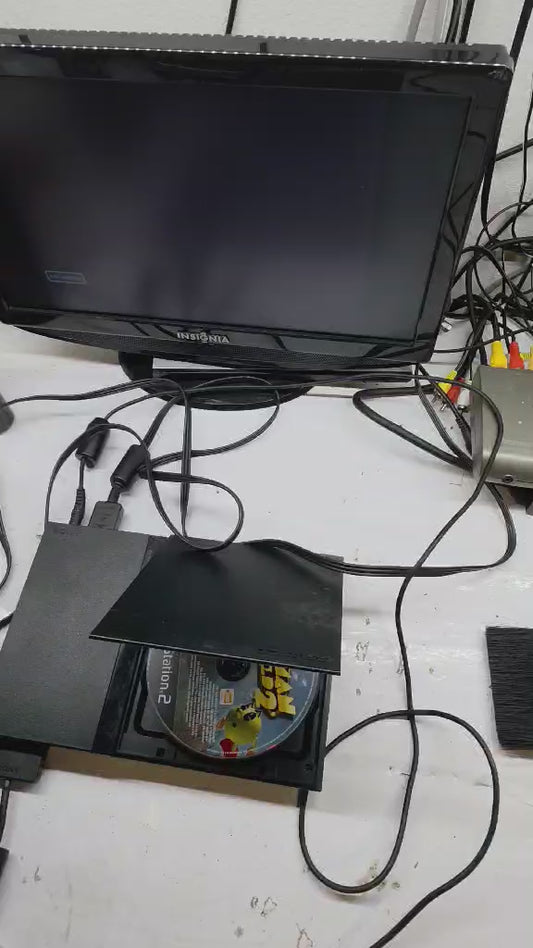 Sony PlayStation 2 SCPH-77001 Console + Controller, AV, Power Supply - Tested