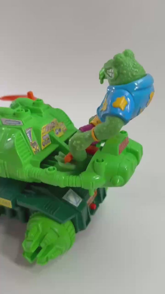 Playmates 1993 TMNT Ninja Grapplor Battery Powered Vehicle - Tested and Working