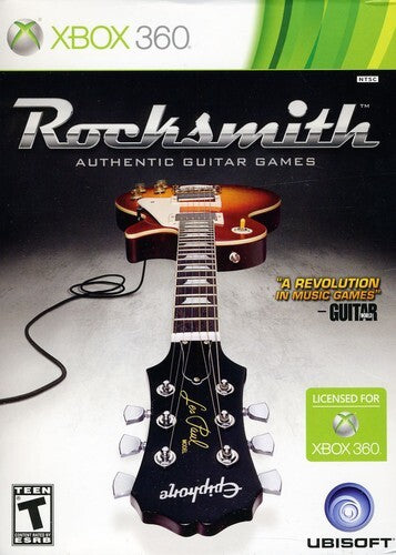 Rocksmith (Microsoft Xbox 360, 2011) Game Case Manual Insert - Tested