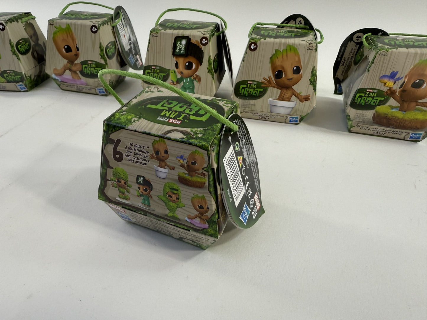 Marvel I Am Groot Mini Figure Full Set of 6 - New In Box