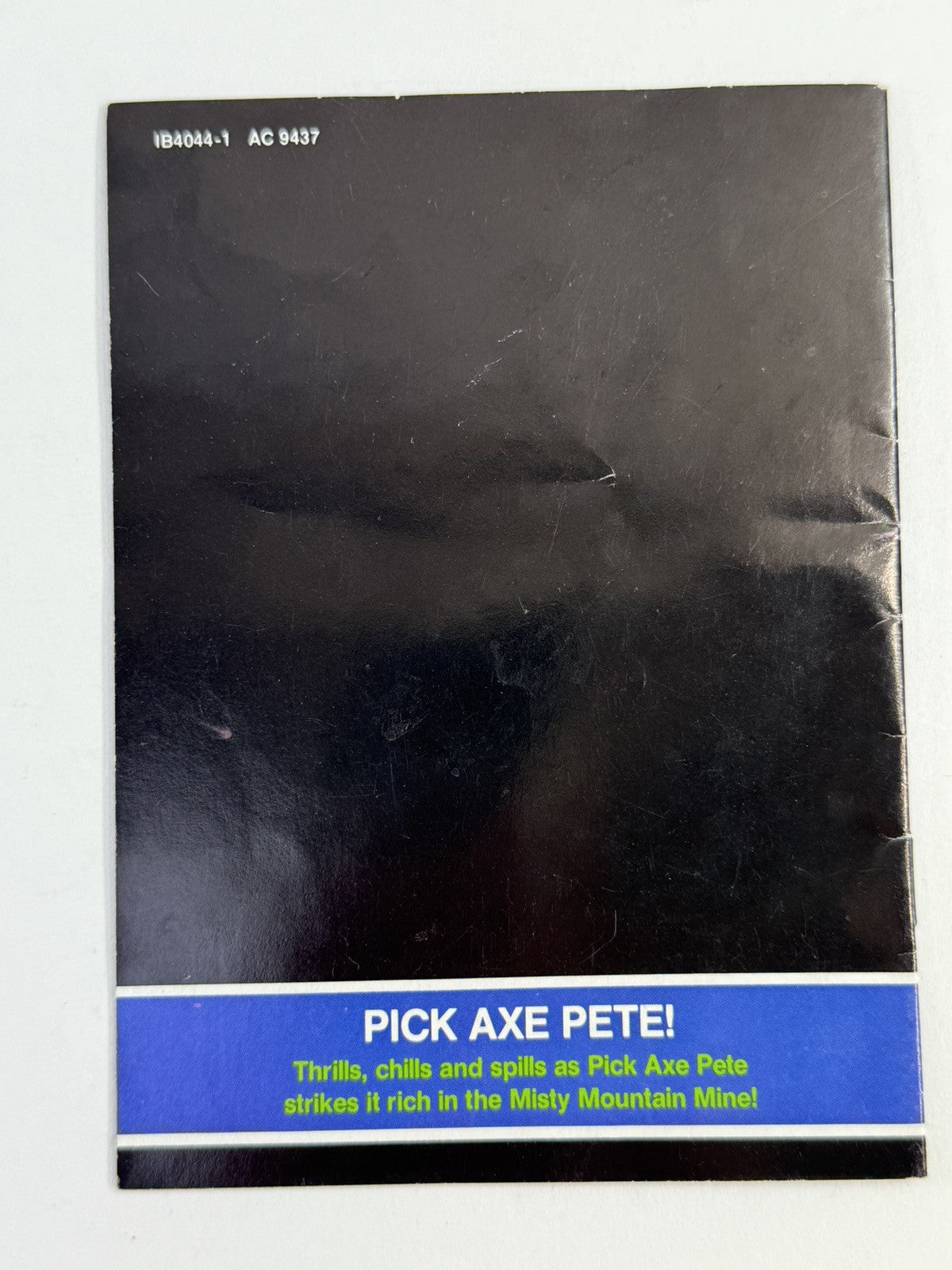 Pick Axe Pete! (Odyssey 2/Videopac, 1982) Game Box Manual - Tested and Working