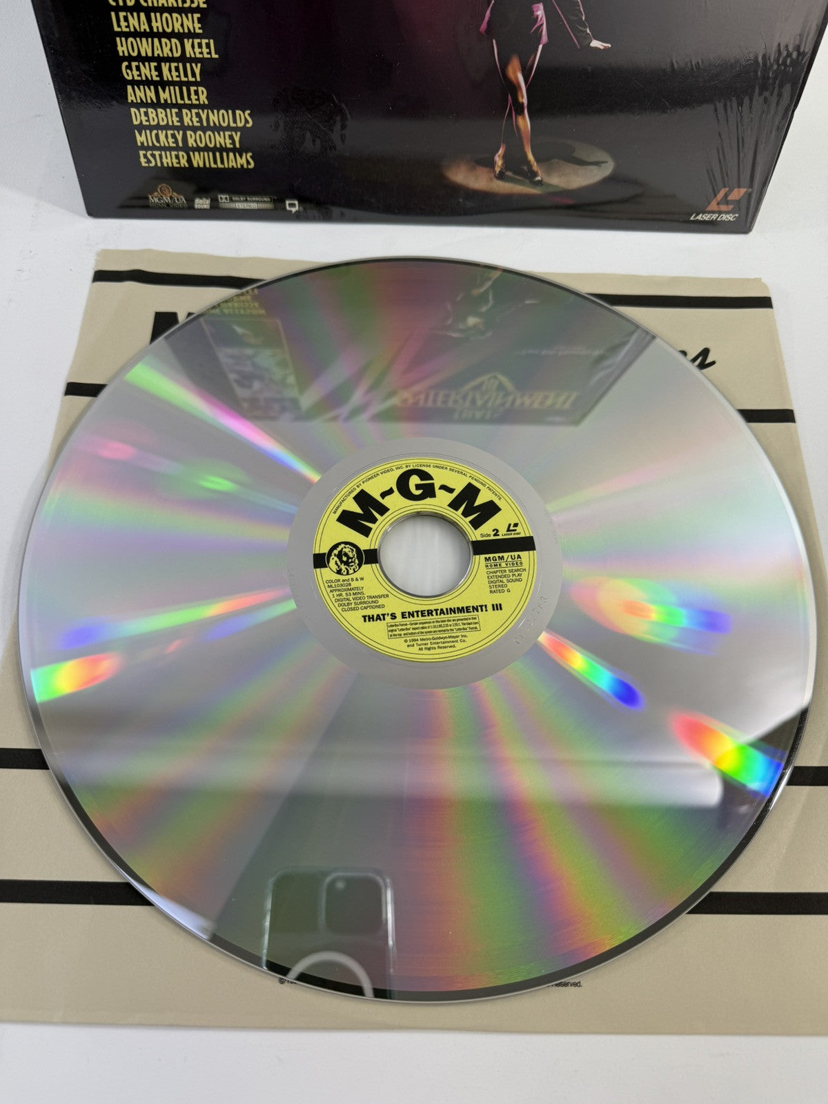 Pavarotti In London (Laserdisc Bundle) La Traviata, That’s Entertainment III