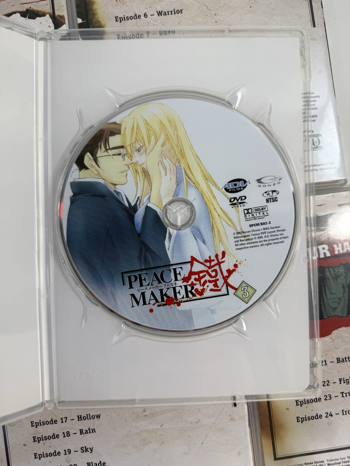 Peacemaker - The Complete Collection (DVD, 2005, 5-Disc Set) Tested and Working