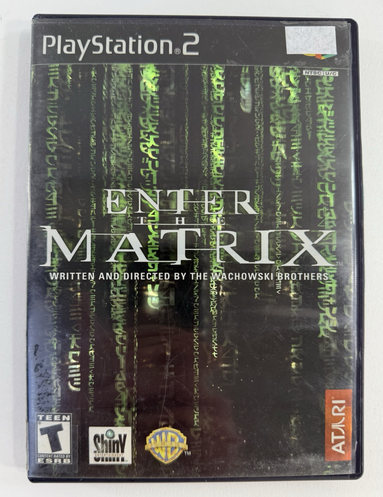 Enter the Matrix (Sony PlayStation 2, 2003) Game and Case - Tested