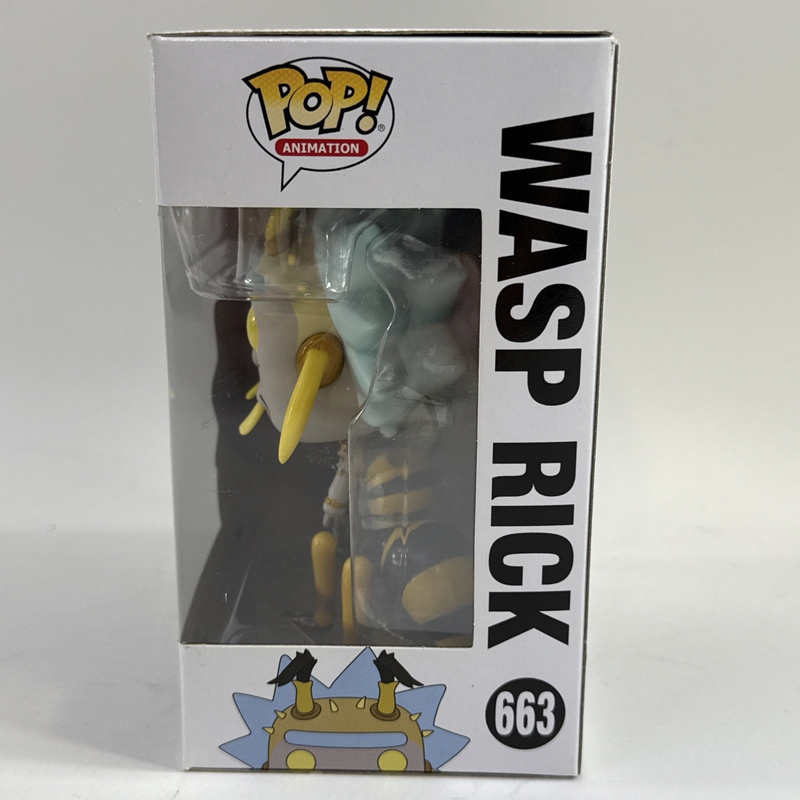 Funko Pop! Animation Rick and Morty - Wasp Rick #663 - Vaulted Vinyl Figure