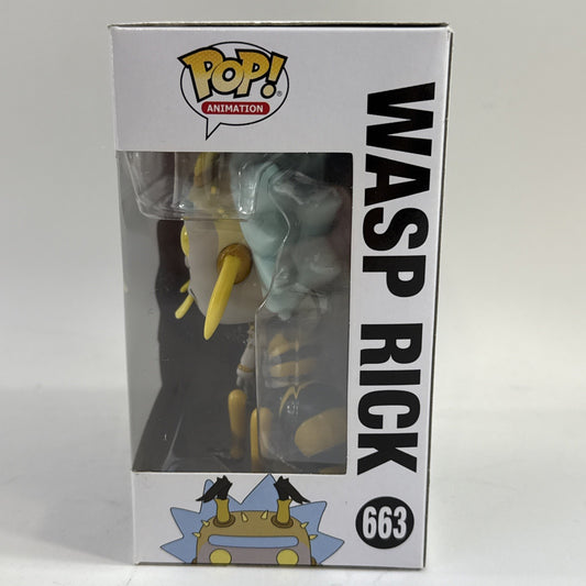 Funko Pop! Animation Rick and Morty - Wasp Rick #663 - Vaulted Vinyl Figure