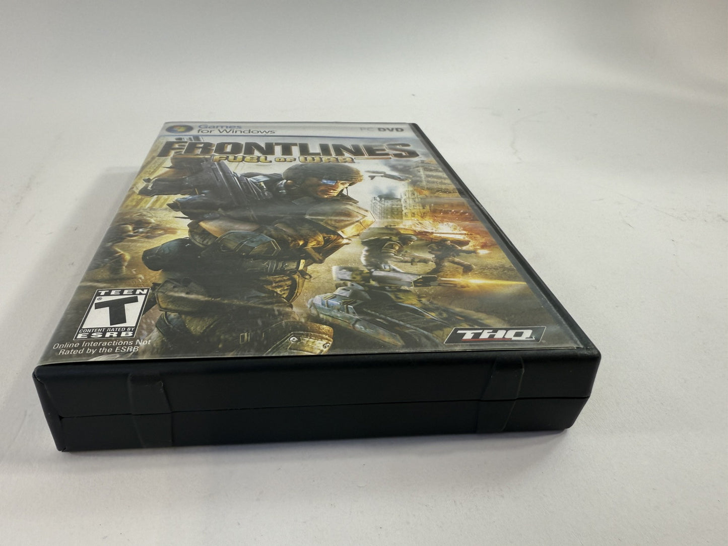 Frontlines: Fuel of War (PC, 2008) Game Discs, Case, Manual, Insert, Key