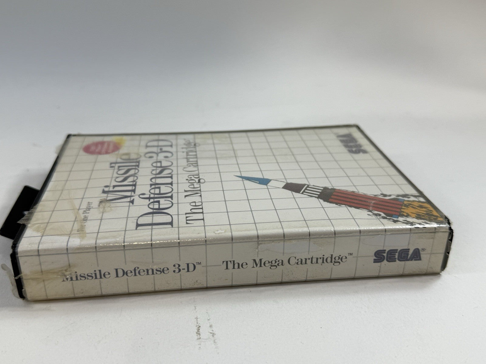Missile Defense 3-D (Sega Master System, 1987) Factory Sealed - Damaged Case