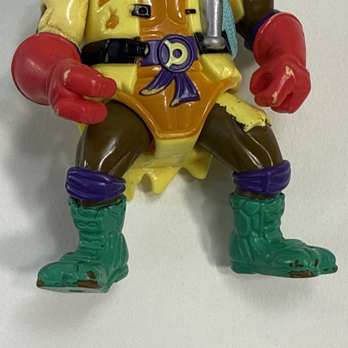 Playmates 1991 Teenage Mutant Ninja Turtles Hose Em Down Don Loose Action Figure