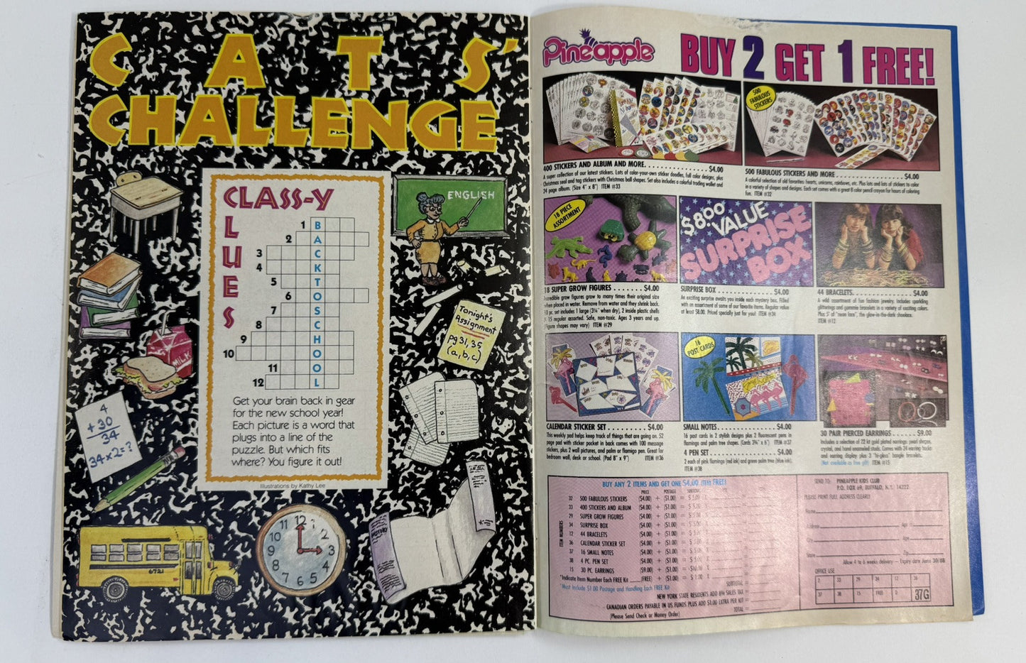 THUNDERCATS Magazine Fall 1987 #4 - Cheetara Poster Included- Lorimar Publishing