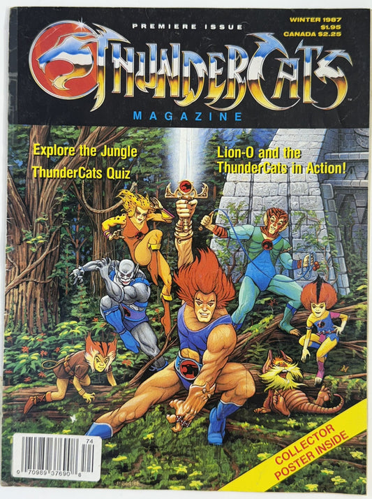 Thundercats Magazine #1  Winter 1987 - Without Poster - Lorimar-Telepicture Inc.