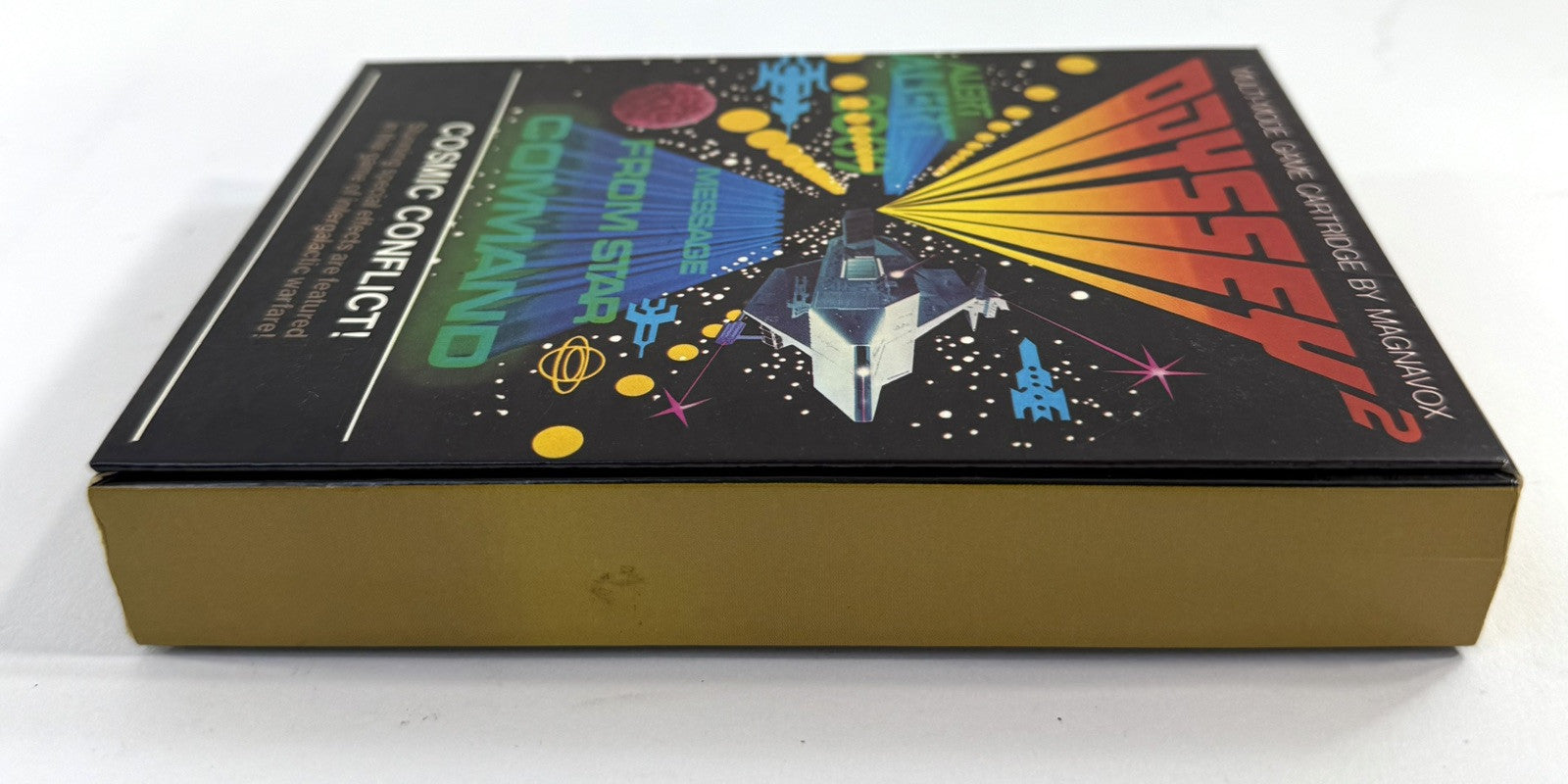Cosmic Conflict!  (Magnavox Odyssey 2, 1978) Game Case Manual - Tested