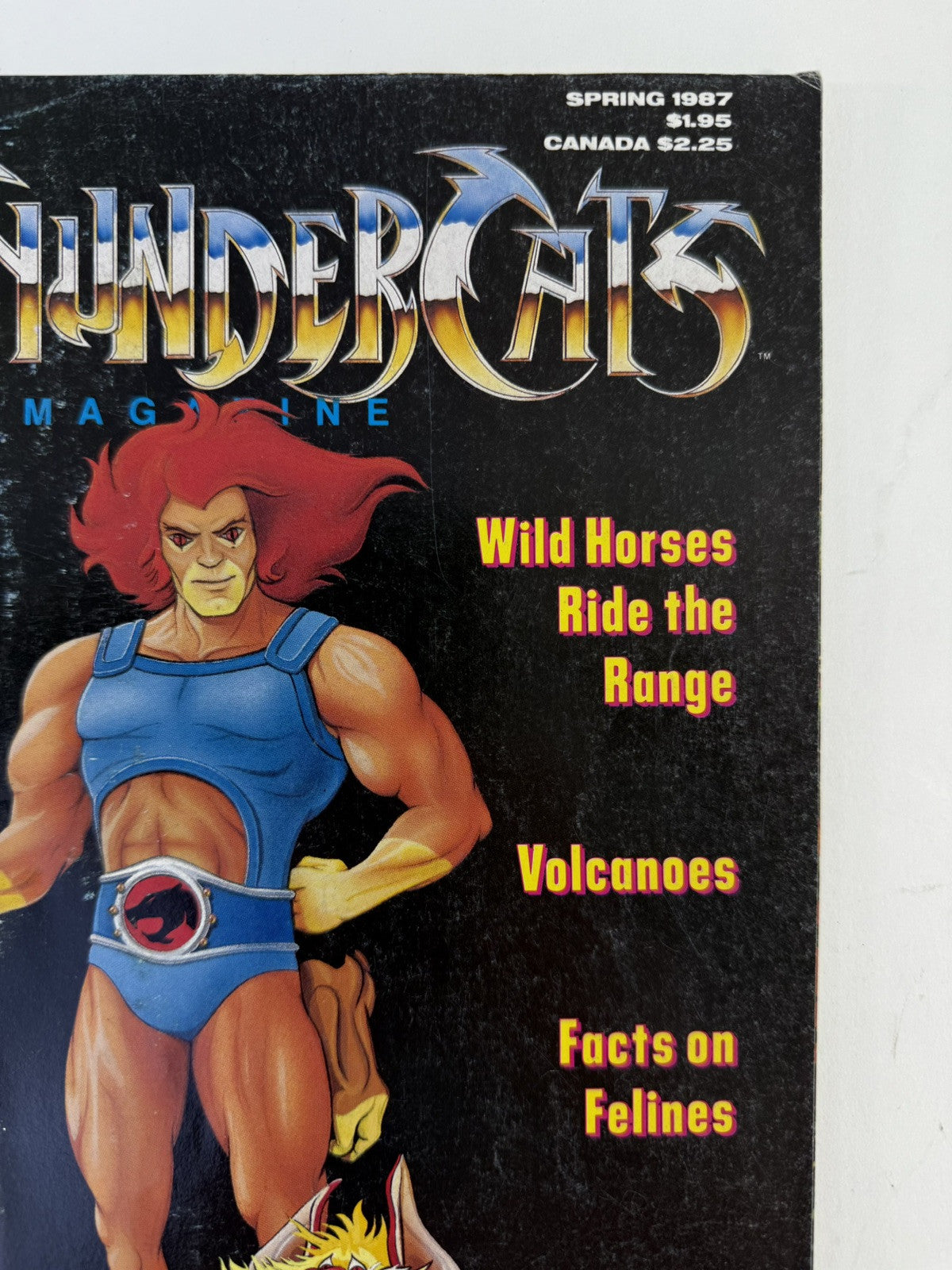 Thundercats Magazine #2 Spring 1987 - With Poster - Lorimar-Telepictures Inc