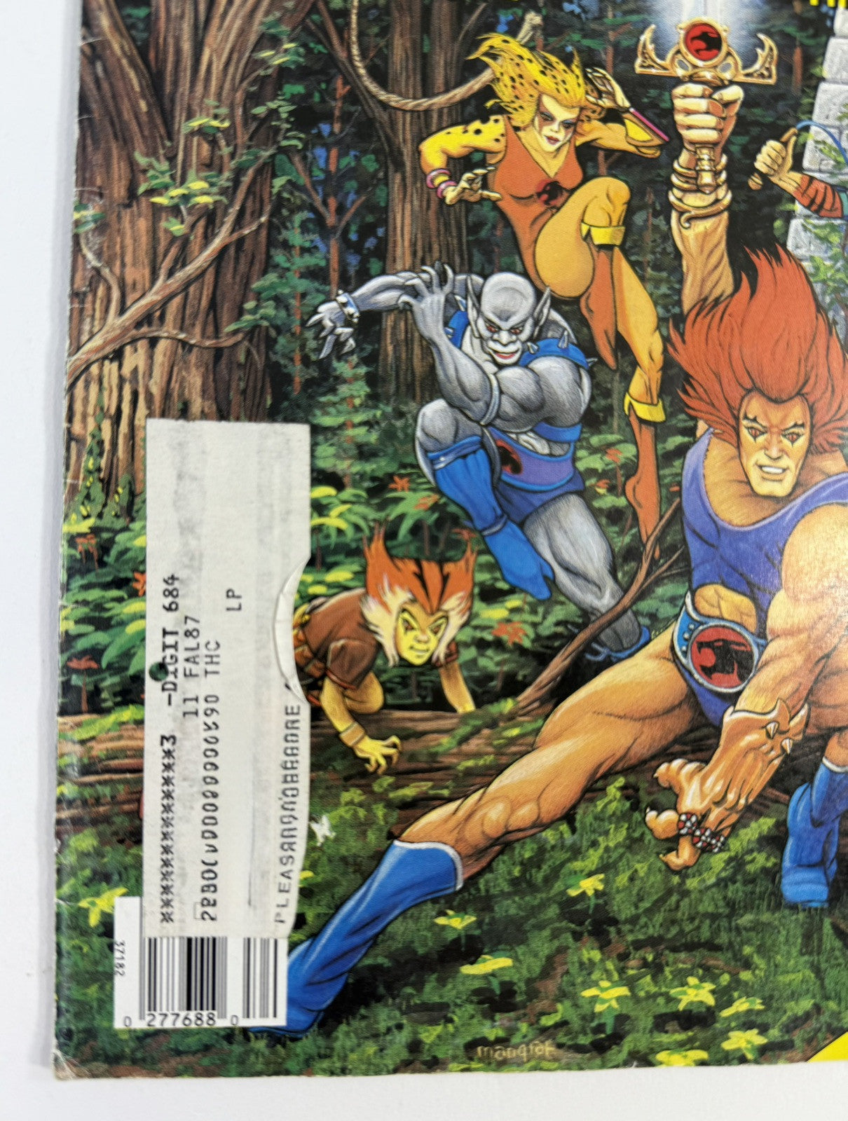 Thundercats Magazine #1  Winter 1987 - With Poster - Lorimar-Telepicture Inc.