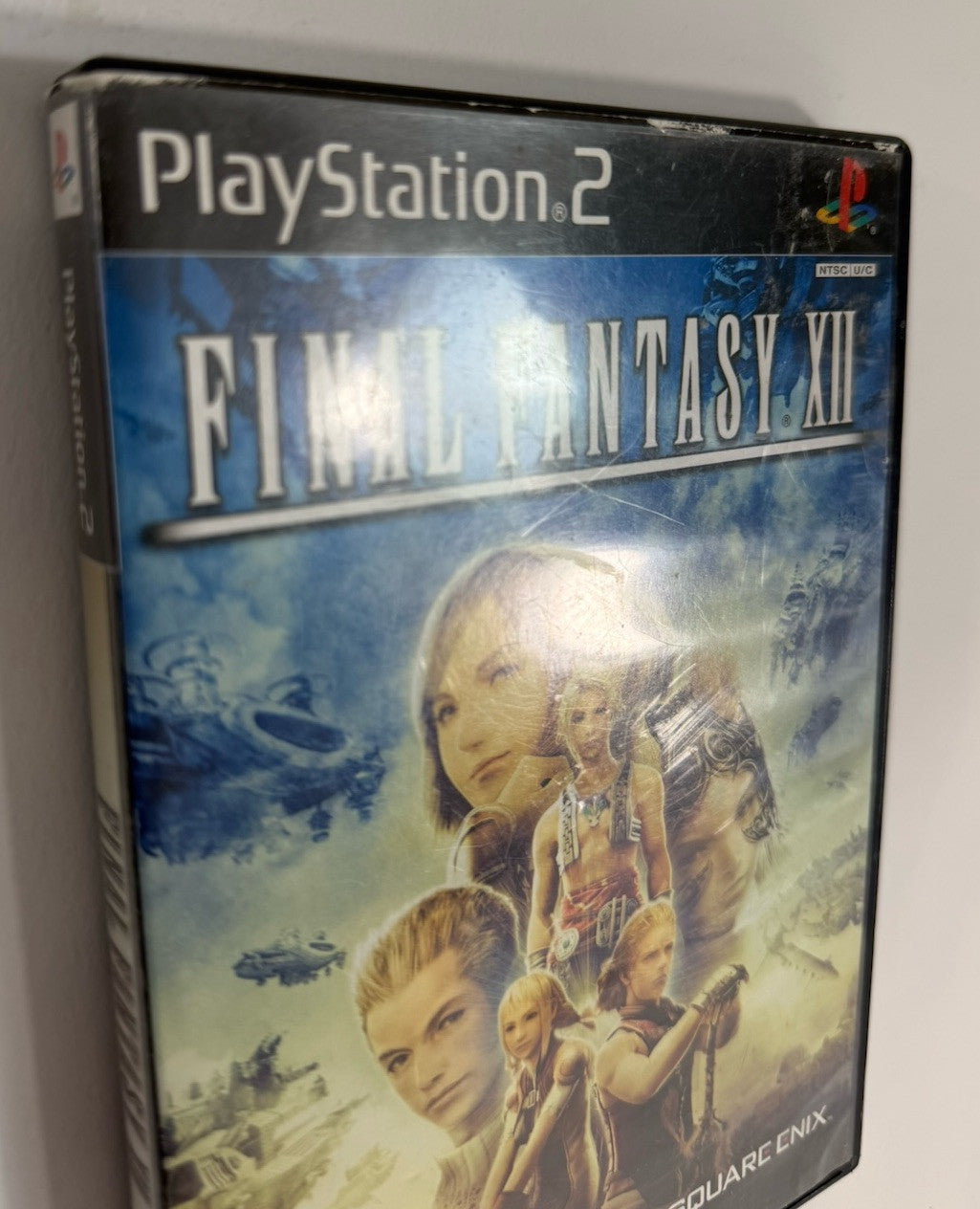 Final Fantasy XII (PlayStation 2, 2006) Game Case Manual Registration - Tested