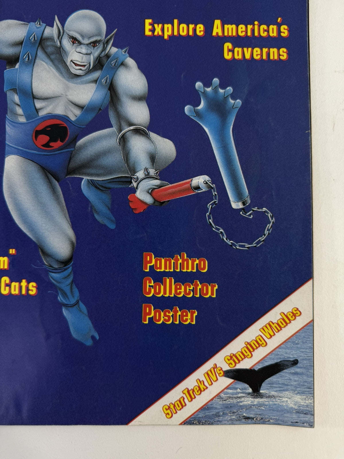 ThunderCats Magazine Summer 1987 Issue #3 - Poster Attached - Lorimar Publishing