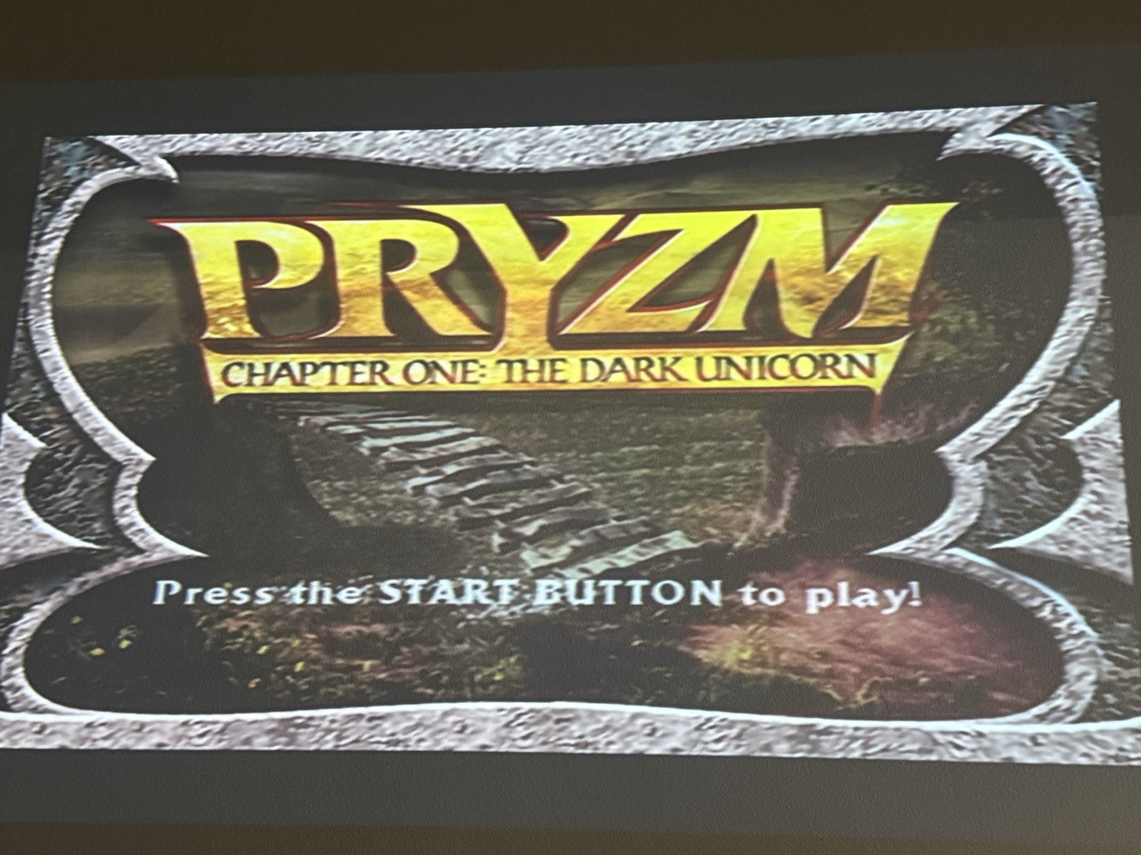 PRYZM Chapter One: The Dark Unicorn (Sony PlayStation 2, 2002) Game Case Manual